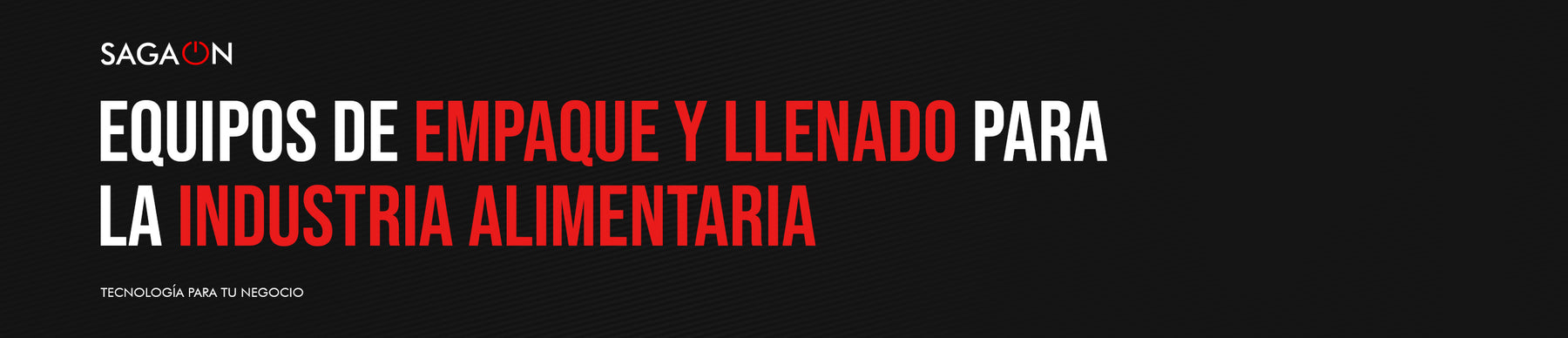 Equipos de empaque y llenado para la industria alimentaria